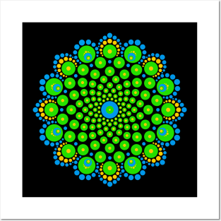 Dot Art Mandala Posters and Art